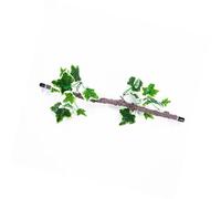 CHAKAE Reptiles Planta Ocultar Vid Rama Hojas Terrario Jungla Hábito Para Lagartijas Serpiente Planta Falsa Decorativa Rama De Árbol Realista Para Terrarios