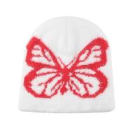 CHAKAE Sombrero protector resistente al viento, sombrero minimalista, divertido patrón, encantador, unisex, para uso en interiores y exteriores, moda juvenil, color blanco