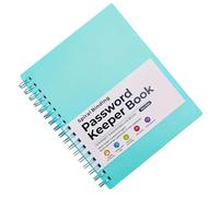 CHAKAE Spirals Notebook Contraseña Libro De Guardianes Con Pestañas Alfabéticas Libro De Contraseñas Para Trabajadores Oficina Y Estudiantes Keeper Con Pestañas Alfabéticas