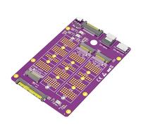 CHAKAE Tarjeta adaptadora de disco sólido a 8611 8654 U.2 8639 para conexión de computadora y uso de oficina, adaptador de disco sólido interno
