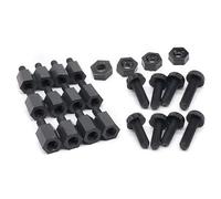 CHAKAE Tornillo De Nylon Preciso para Controlador De Vuelo Quadcopter Y Los Tornillos Ensamblaje M3X6/M3X8/M3X10/M2X5 Pack