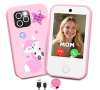 CHAKEYAKE Smartphone Niños 4G sin Contrato, Movil para niños con Llamadas, Doble Cámara, Pantalla Táctil HD 2.8", Reproductor MP3, Linterna, Juegos Educativos, Regalo para Niños Y Niñas de 3-12 Años