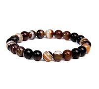 Chakra Beaded Charm Men 8mm Natural Stone Agates chite Lapis Lazuli Beads