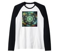 Chakra del Corazón Amor y Compasión Camiseta Manga Raglan