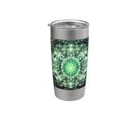 Chakra del Corazón Amor y Compasión Vaso térmico de acero inoxidable de doble pared