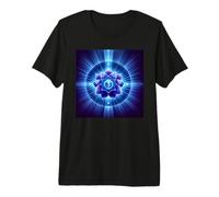 Chakra del Tercer Ojo Sabiduría Interior Geometría Sagrada Camiseta Premium