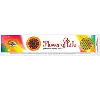 Chakra Green Tree Incense Flower of Life - Varillas de incienso (15 g)