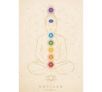 Chakra Notizbuch: Spirituelles Journal für Gedanken, Meditation, Yoga und Achtsamkeit | 120 linierte Seiten mit dezenter Blume des Lebens