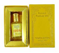 Chakra Sandalwood Perfume Oil - Long-Lasting Woody Attar | Alcohol-Free Natural Fragrance | Unisex Roll-On | 10ml