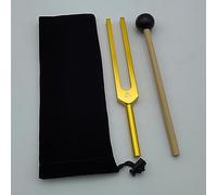 Chakra Tuning Fork Set - Tuning Plug Percusión Regalo Instrumento musical con bolsa de terciopelo, Ideal for Yoga Meditación Sanación de sonido (Color : RE417HZ)