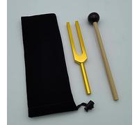 Chakra Tuning Fork Set - Tuning Plug Percusión Regalo Instrumento musical con bolsa de terciopelo, Ideal for Yoga Meditación Sanación de sonido (Color : SOL741HZ)