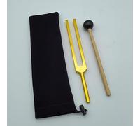 Chakra Tuning Fork Set - Tuning Plug Percusión Regalo Instrumento musical con bolsa de terciopelo, Ideal for Yoga Meditación Sanación de sonido (Color : F285HZ)