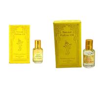 ChakraPerfume Sandalwood& SpringBlossom Pack of 2 | 10ml Each | Concentrated Perfume Oils | Alcohol-Free | Long-Lasting Unisex Fragrance