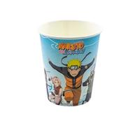 Chaks 12803-NA, Naruto - Juego de 8 vasos de cartón (25 cl)