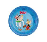 Chaks 12802-AX, Astérix - Lote de 8 platos de cartón (23 cm), diseño de Asterix