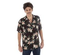 Chaks - Camisa hawaiana para hombre, de manga corta Tropical Party