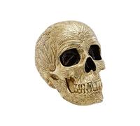 Chaks - Decoración en dorado, varios motivos, decoración para faroles, farol con motivos filigranados para Halloween