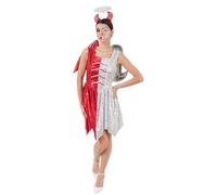 Chaks - Disfraz de ángel y diablo para mujer para Halloween