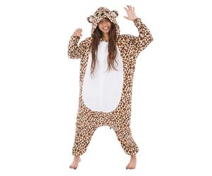 Chaks - Disfraz de animal para adulto, mono con capucha, 164 cm, traje de una pieza para carnaval, festival, fiesta temática