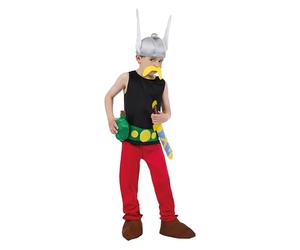 Chaks - Disfraz de Astérix para niños, disfraz oficial de Astérix y Obélix, conjunto galó de 9 piezas para carnaval y Comic Con
