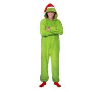 Chaks - Disfraz de El Grinch™, mono para adultos, mono para carnaval, disfraz de Navidad