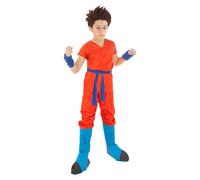 Generique - Disfraz Goku Dragón Ball Z niño 9 a 10 años (140 cm)