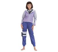 Chaks - Disfraz de Hinata Hyuga para mujer, traje oficial de Naruto, conjunto de anime de 5 piezas para carnaval, cosplay y Comic Con