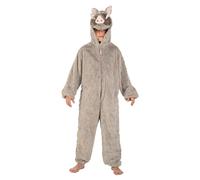 Chaks - Disfraz de jabalí, traje oficial de Astérix y Obélix, niños, mono con capucha para carnaval y Comic Con