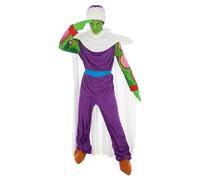 Chaks - Disfraz de Piccolo, Dragon Ball, conjunto de 9 piezas para adultos, traje para carnaval, Halloween y fans del anime