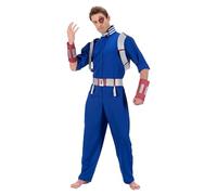 Chaks My Hero Academia Disfraz de Shoto Todoroki para hombre, talla S-L, azul, manga de anime, con licencia, carnaval, talla M