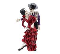 Chaks - Figuras decorativas de esqueletos, decoración de mesa, Halloween