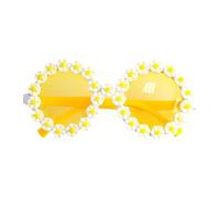 Chaks - Gafas de fiesta con margaritas, gafas hippies de los años 70