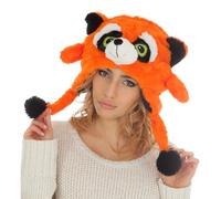Chaks - Gorro de animal para adultos, gorro de felpa con cara de animal