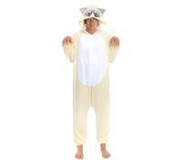 Chaks - Mono de Grumpy Cat para adultos, onesie de gato con capucha
