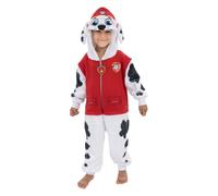 Chaks - Mono Marshall para niños, mono de felpa | Mono oficial de Paw Patrol con capucha y orejas, disfraz y ropa informal para Carnaval y el día a día