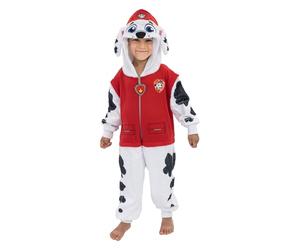 Chaks - Mono Marshall para niños, mono oficial de Paw Patrol con capucha, conjunto mullido para carnaval y para el día a día