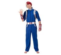Chaks My Hero Academia Disfraz de Shoto Todoroki para hombre, talla S-L, azul, manga, disfraz de anime, licencia, carnaval, talla L