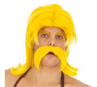 CHAKS Peluca y Bigote Cétautomatix Astérix y Obélix