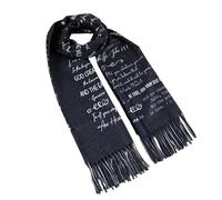 Chal de oración cristiana, 70 x 180 cm, suave y transpirable, chal de oración para mujer, chales con versículo bíblico con diseño elegante para servicios religiosos, regalo de inspiración devocional