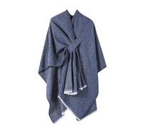 Chal De Punto Elegante For Mujer: Poncho Acogedor Con Abertura Frontal, Cárdigan Suave, Capa, Chal, Bufanda Informal For Otoño E Invierno(E5)