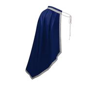 Chal Medieval para Hombre - Capa de Caballero, Chal de Medio Hombro para Disfraz, Suministros de Ropa de Teatro, Hoja de Tela Resistente con Hebilla de Metal, Pieza de héroe épico para mascaradas,