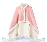 Chal, poncho cálido estilo botón, manta cálida para mujeres, niñas, esposas, madres, viajeros, estudiantes, oficina, hogar, sala de estar, noches de cine, eventos deportivos, camping, rosa, Refer to