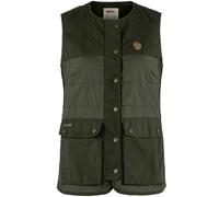 Chaleco Acolchado De Lana Fjällräven Forest Damen Para Caza Y Senderismo Verde