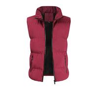 Chaleco acolchado para hombre, ligero de talla grande, chaleco de plumón para hombre, cuello alto, chaleco de entretiempo, chaleco de trabajo cálido, chaleco de trabajo grueso, chaleco de plumas sin