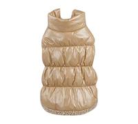 Chaleco acolchado para mascotas, abrigo térmico para perros y gatos con 7 opciones de color, varios tamaños para razas pequeñas y medianas, ropa de moda cálida de invierno