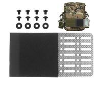 Chaleco Add-On - Ala de extensión, panel de engranajes, correa ajustable | Paneles laterales modulares duraderos, sistema de soporte de fijación rápida para ejercicios de equipo, entrenamiento