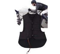 Chaleco Airbag ligero para equitación, motocicleta, ciclismo, chaleco de seguridad de alta visibilidad sin cilindro de CO2