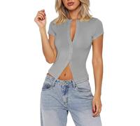 Chaleco ajustado acanalado con botones, sin mangas, cárdigan abierto al frente, ropa exterior informal, mujer, básico