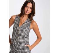 Chaleco ajustado sin mangas multicolor mujer 42