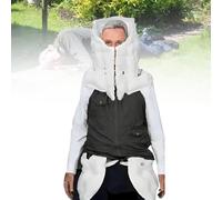 Chaleco anticaída inteligente para personas mayores con protección integral. Chaleco anticaída con airbag que se abre en 0,08 segundos para la recuperación posoperatoria.,Black-XL